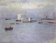 Philip Wilson Steer poole harbor china oil painting reproduction